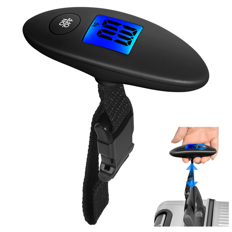 Travel Accessories Tech - 40kg/100g Portable Luggage Scale High Precision