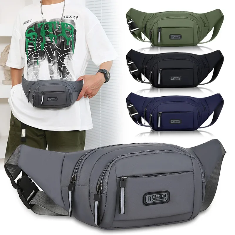 Travel Accessories For Men - Men Canvas Fanny Waist Packs Unisex