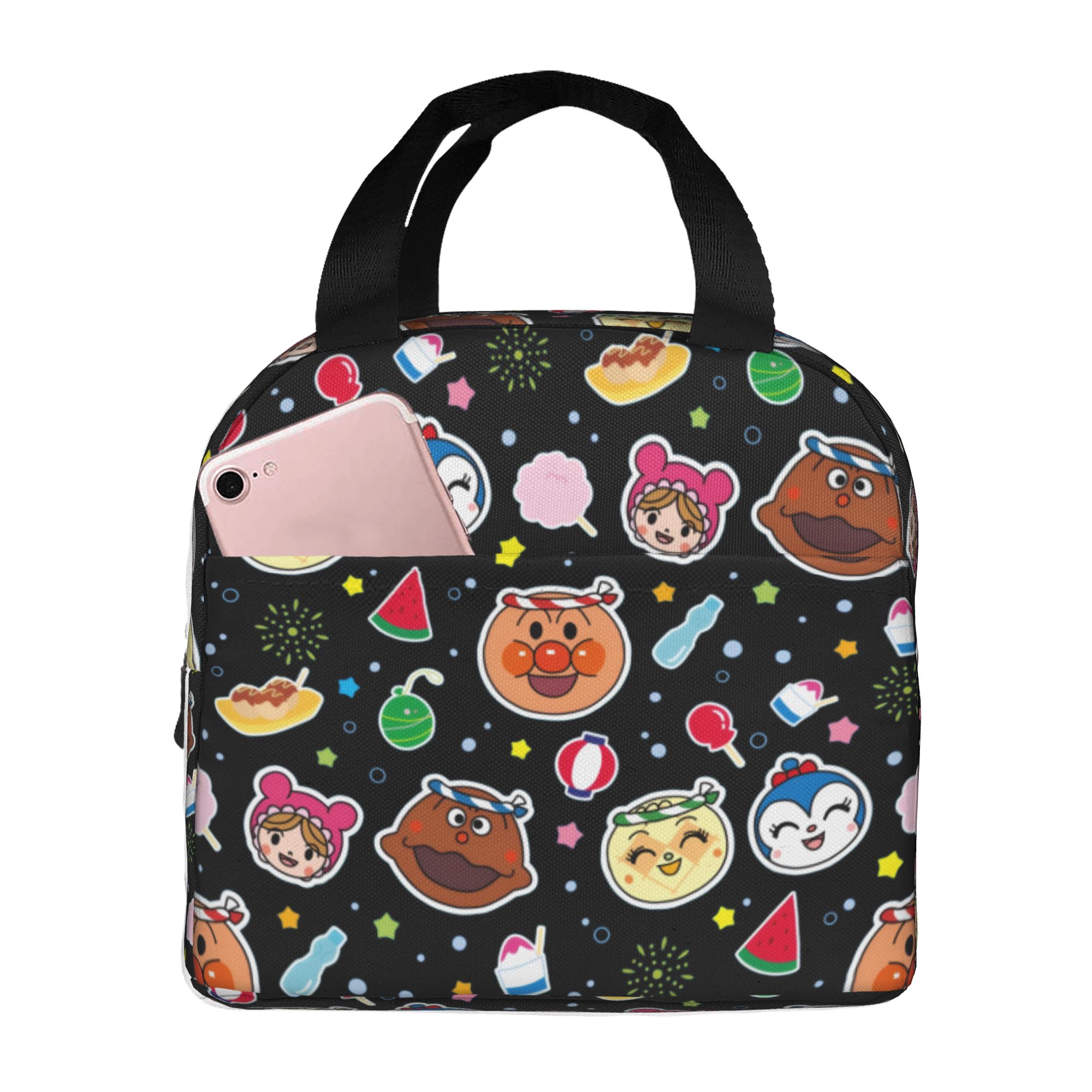 Travel Accessories Tech - Custom Anpanmans Insulated Lunch Bags for