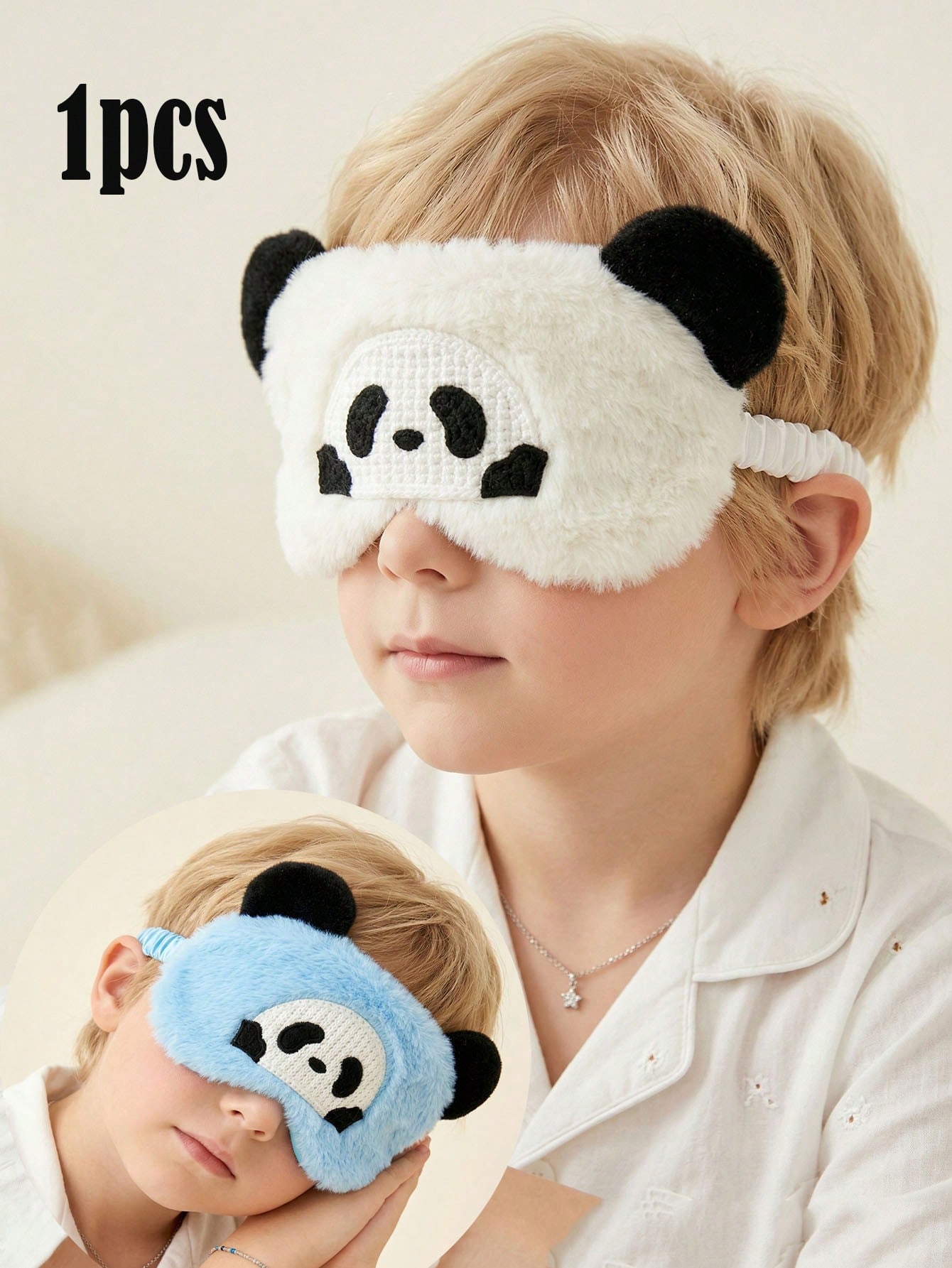 Travel Accessories For Men - 1pc 14-16Y Plush Panda Sleep Eye