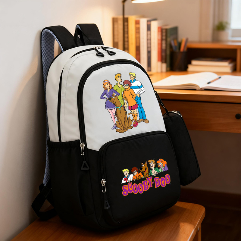 Travel Accessories Logo - Scooby Doo Schoolbag Large Capacity Casual