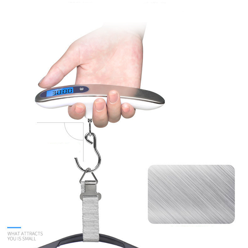 Travel Accessories Tech - Portable Scale Digital LCD Display 110lb/50kg