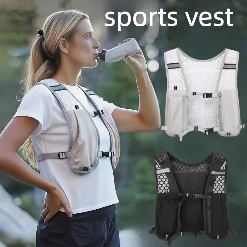 Hydration Pack Backpack - Unisex Running Vest Water-Resistant Breathable Backpack