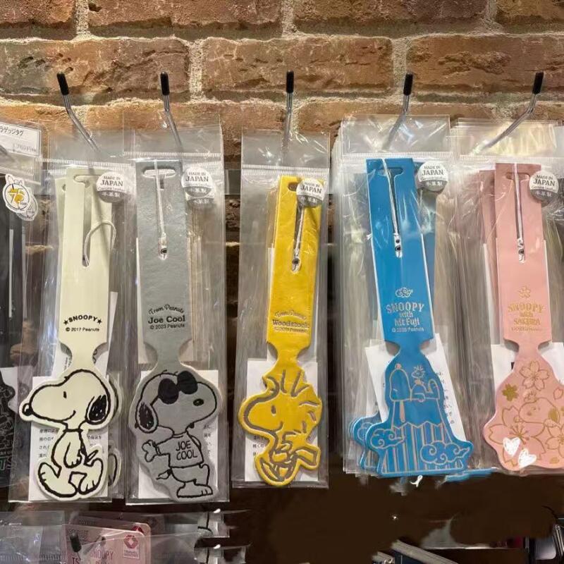 Travel Accessories For Japan Trip - Kawaii Snoopy Cartoon Luggage Tag Creative