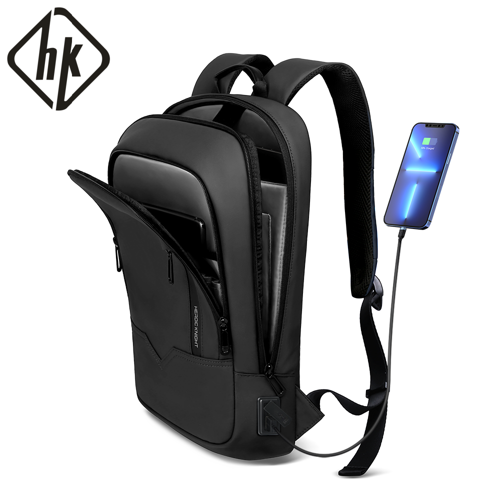 Travel Accessories Tech - HK Slim Business Backpack for Men
