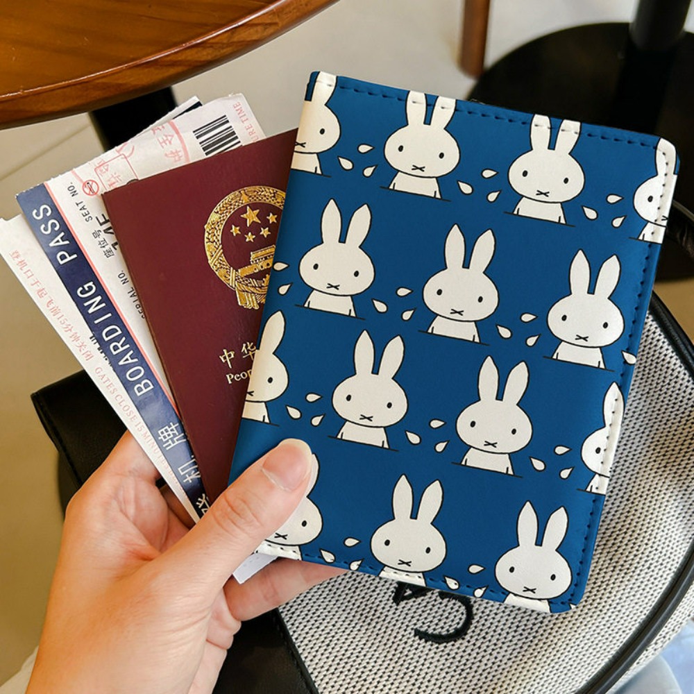 Travel Accessories For Japan Trip - Cute Miffy Card Holder ID Protective