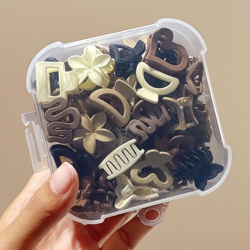 Travel Accessories For 10 Year Old Girl - 5/10/20/30pcs Beige Mixed Pack Small Clips,