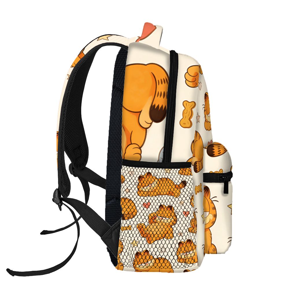Travel Packing Accessories - Funny Lazy Garfield Backpack Star Heart