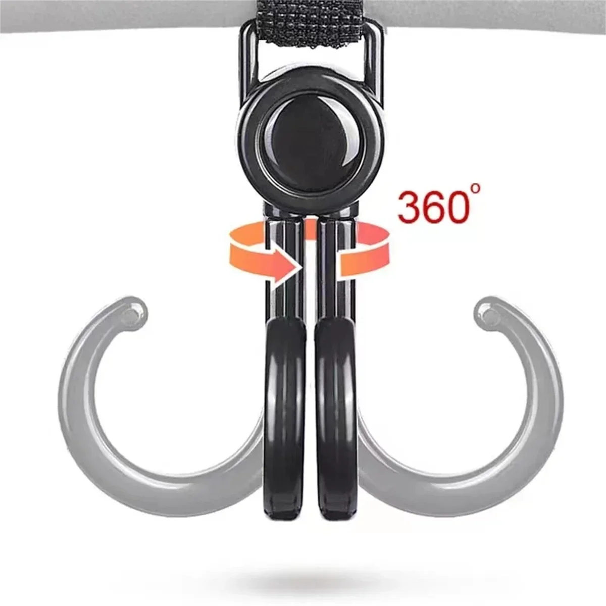 Rotatable Double Hooks Baby St - Travel Accessories Shops recension och pris