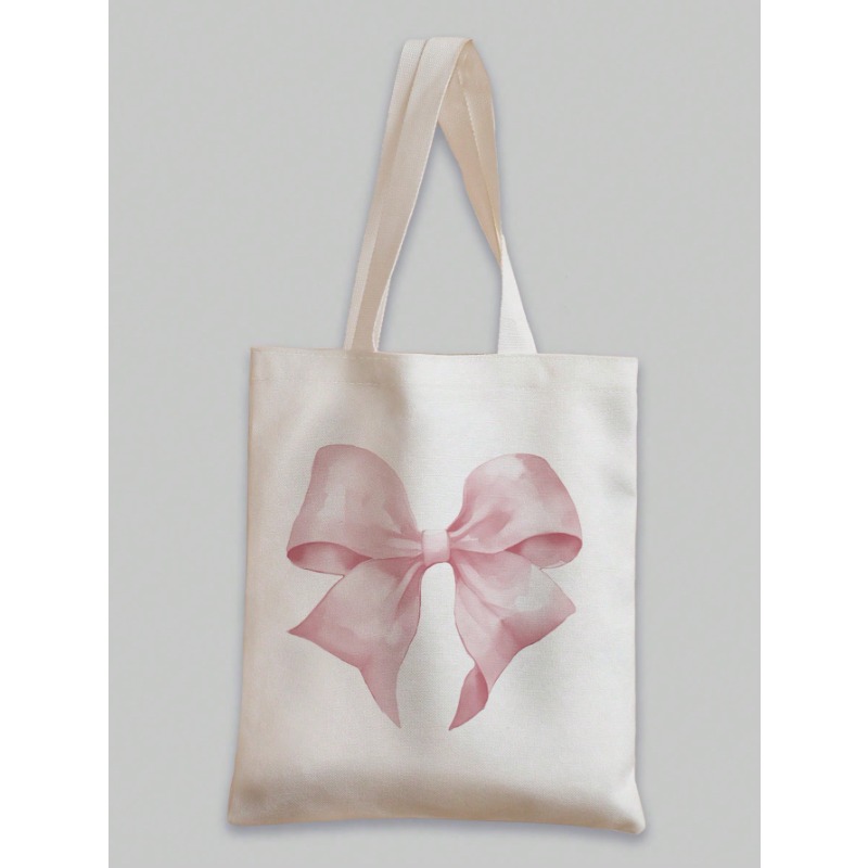 ROMWE Kawaii Bow Pattern Canva - Travel Accessories Tech recension och pris