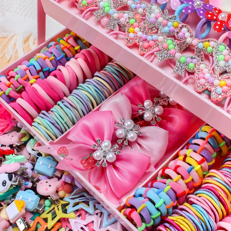 546Pcs Bow High Elastic Hair A - Travel Accessories For 10 Year Old Girl recension och pris