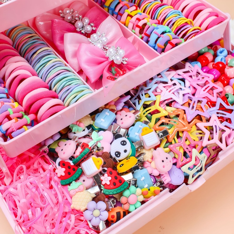 546Pcs Bow High Elastic Hair A - Travel Accessories For 10 Year Old Girl recension och pris