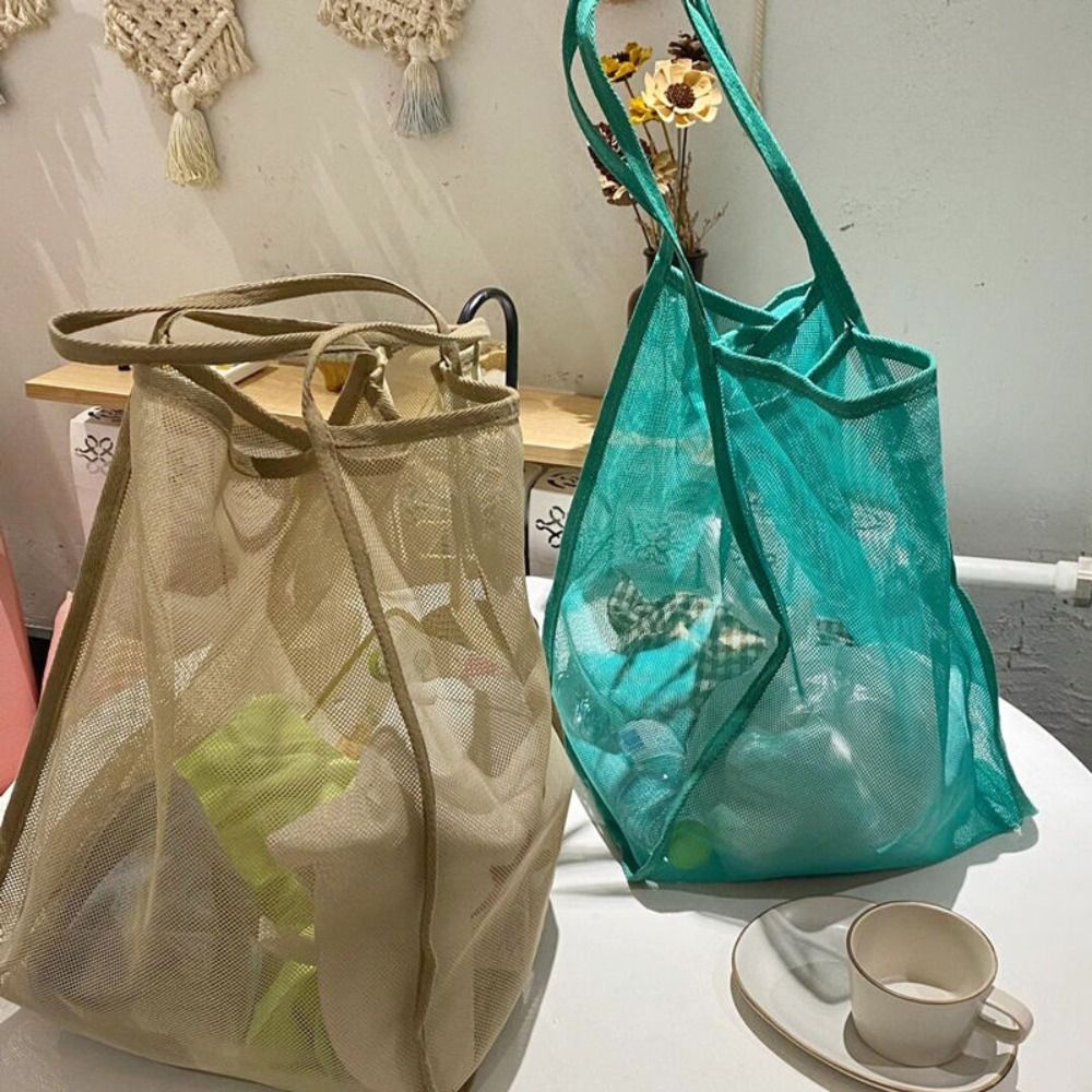 Mesh Beach Bag Lightweight, Br - Travel Packing Accessories recension och pris