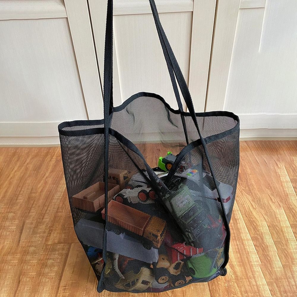 Mesh Shoulder Bag Transparent  - Travel Packing Accessories recension och pris