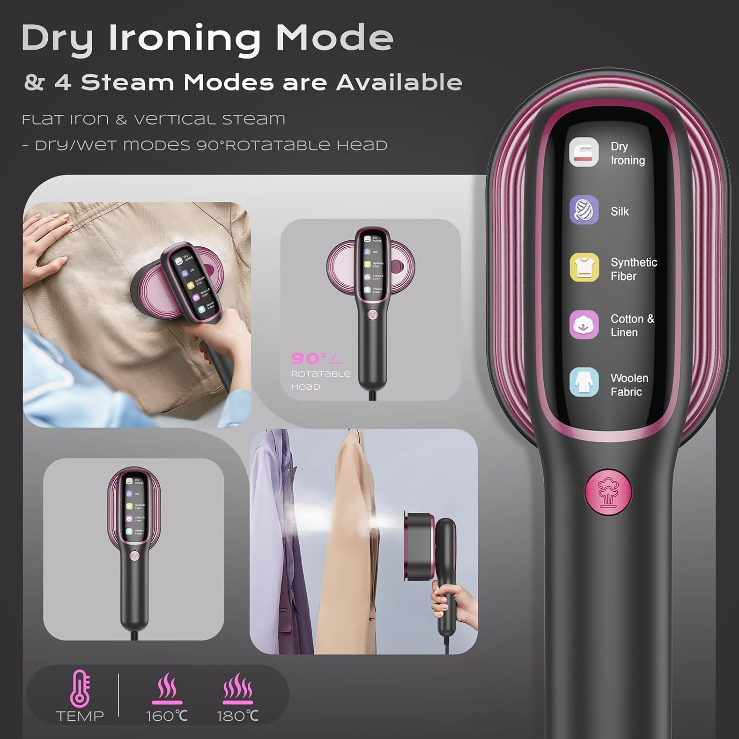 2026 NEW Portable Steam Iron G - Mini Iron Travel recension och pris