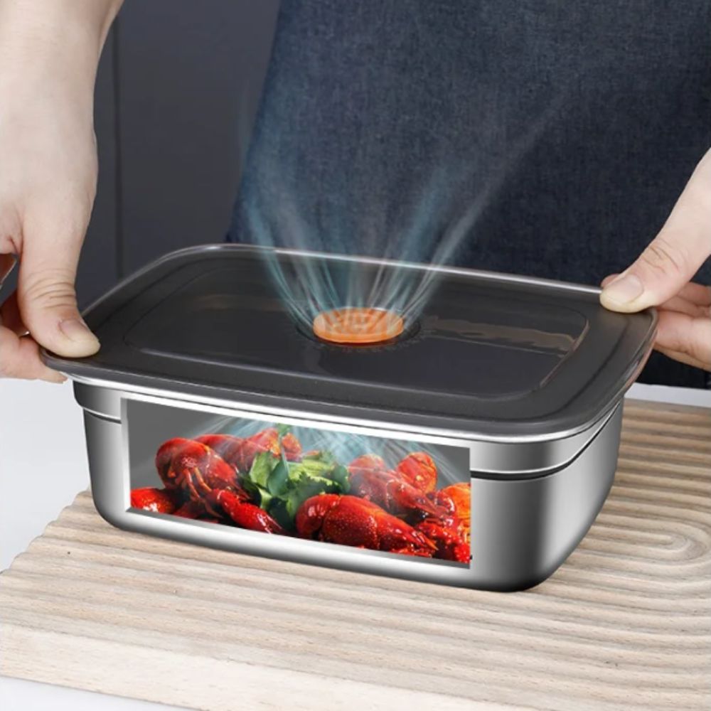 Portable Stainless Steel Prese - Travel Kitchen Accessories recension och pris