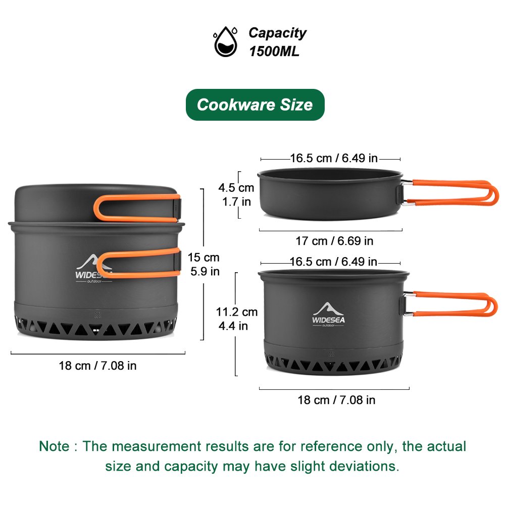 Camping Tableware Outdoor Cook - Travel Kitchen Accessories recension och pris