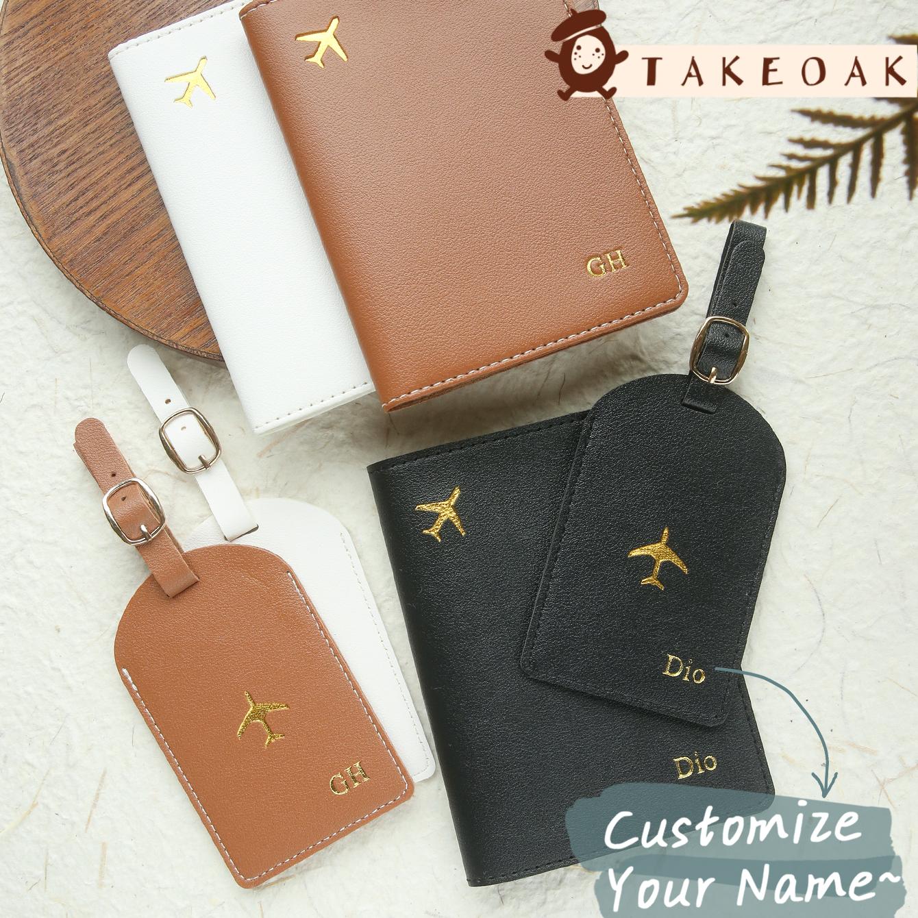 Minimal Gold Emboss Custom Foi - Travel Accessories Overseas recension och pris