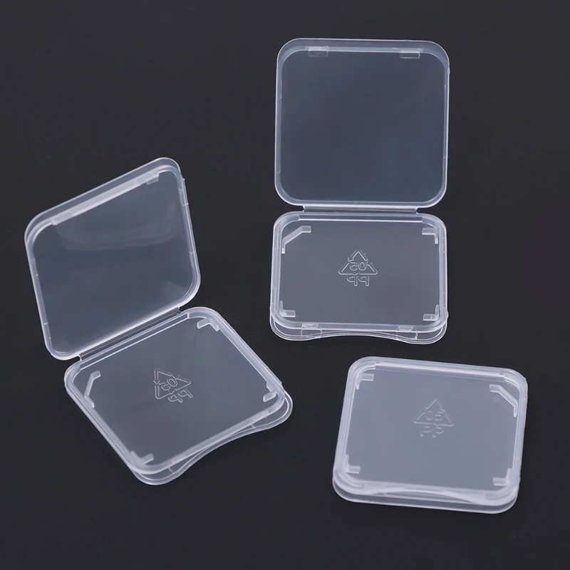 20/10/5/1PCS Transparent TF/SD - Sim Card Holder Case recension och pris