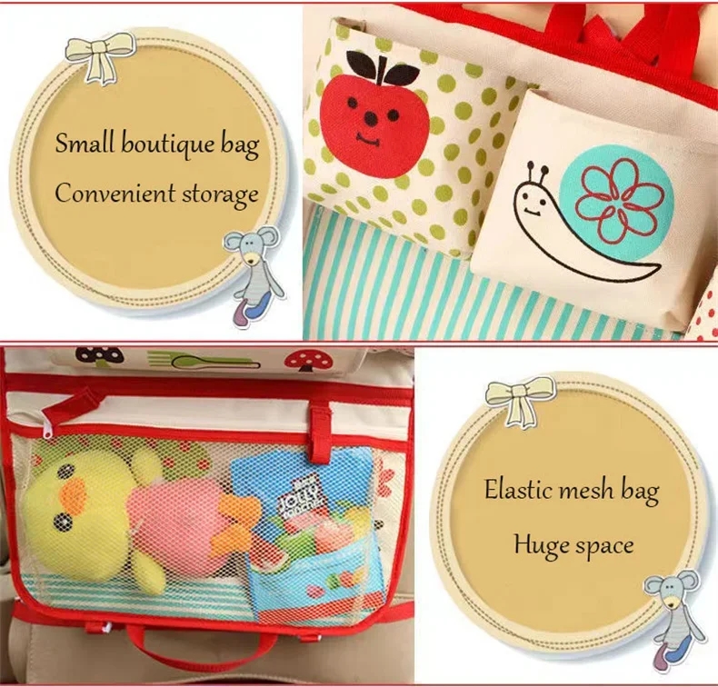 Cartoon Baby Car Seat Back Sto - Car Seat Travel Bag recension och pris