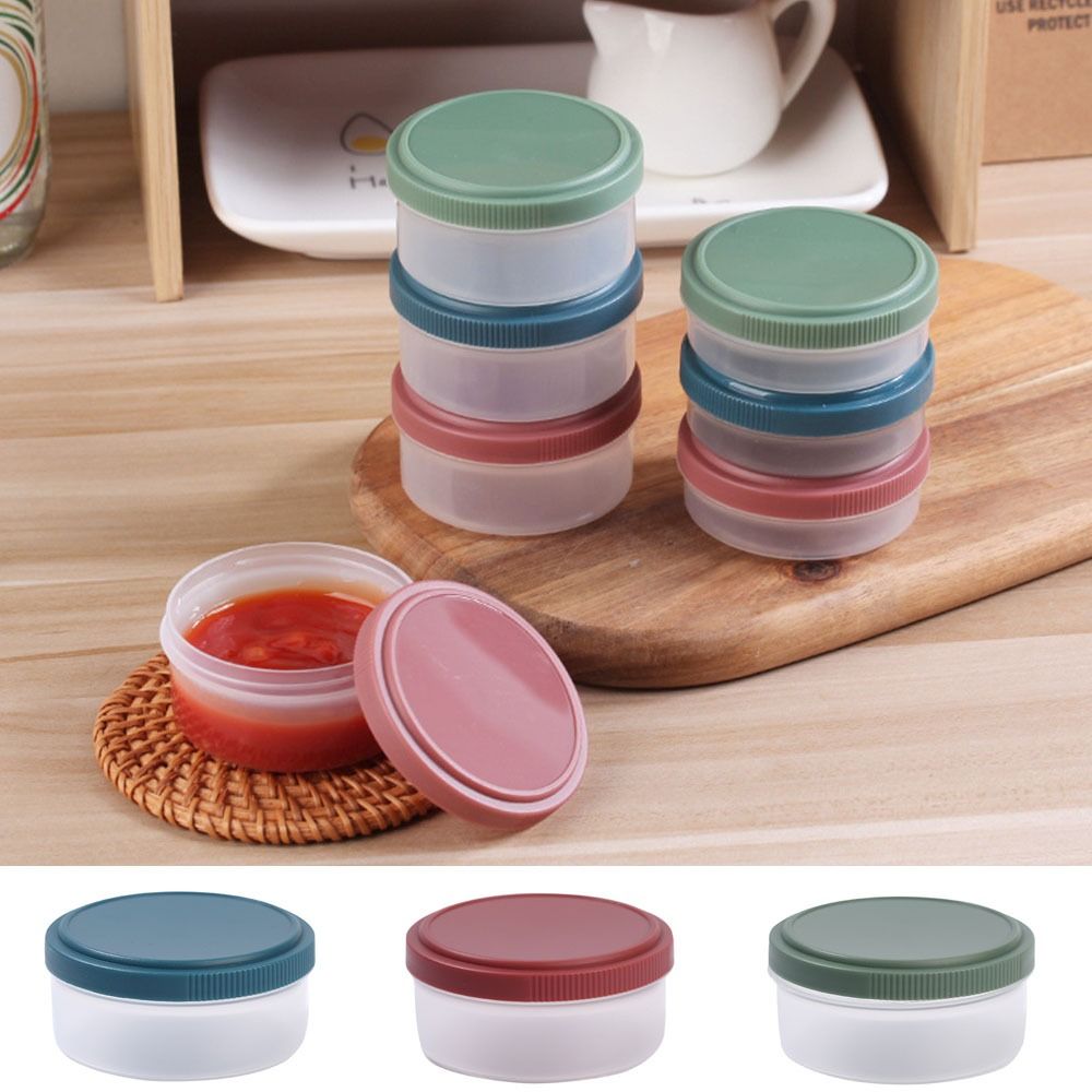 Portable Plastic Salad Sauce C - Travel Kitchen Accessories recension och pris