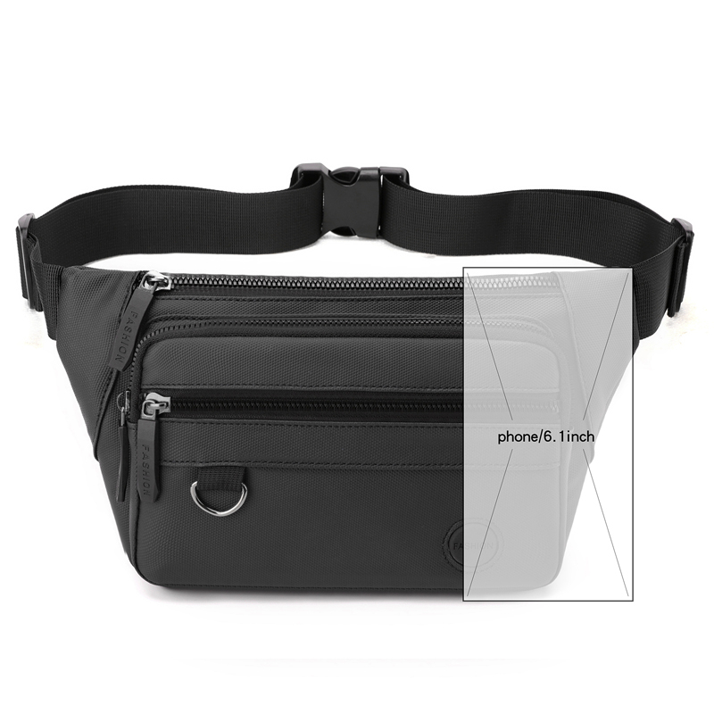 Unisex Waterproof Waist Bag Pa - Travel Accessories Tech recension och pris