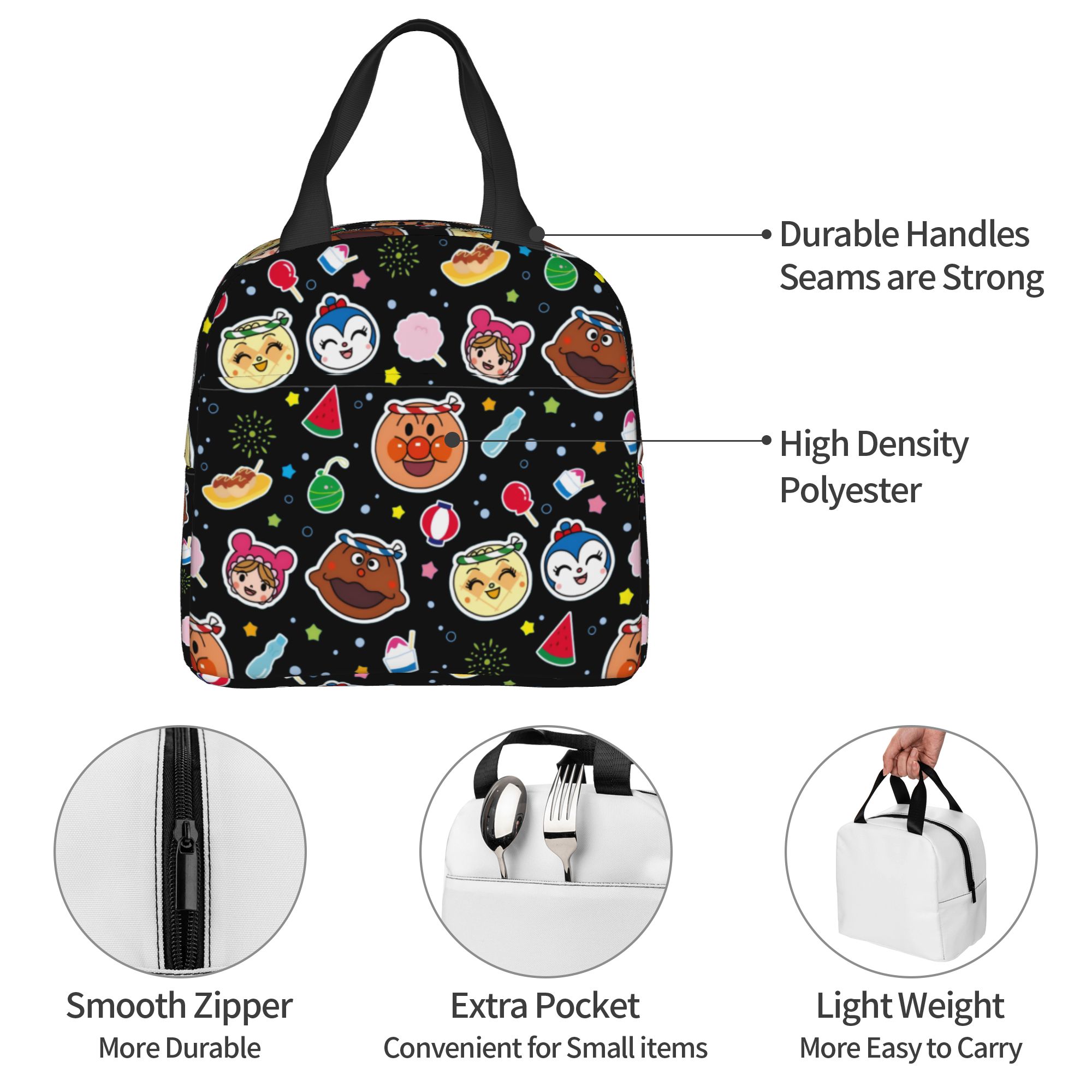 Custom Anpanmans Insulated Lun - Travel Accessories Tech recension och pris