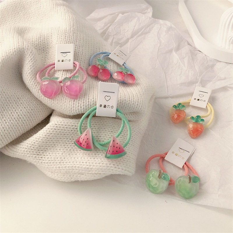 Kids Carrot Hair Ties 5 Pair N - Travel Accessories With Kids recension och pris