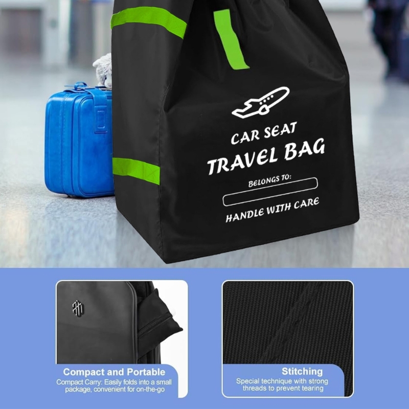 Durability Carseat Gate Check  - Car Seat Travel Bag recension och pris