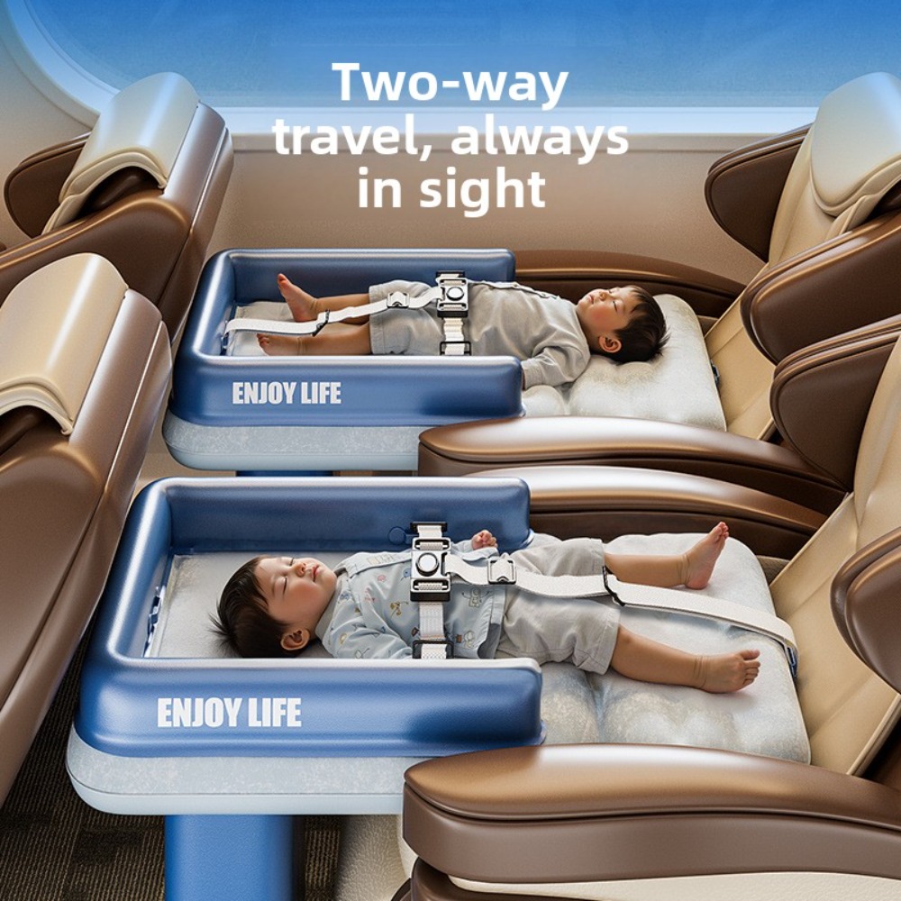Inflatable Toddler Airplane Be - Car Seat Travel Bag recension och pris