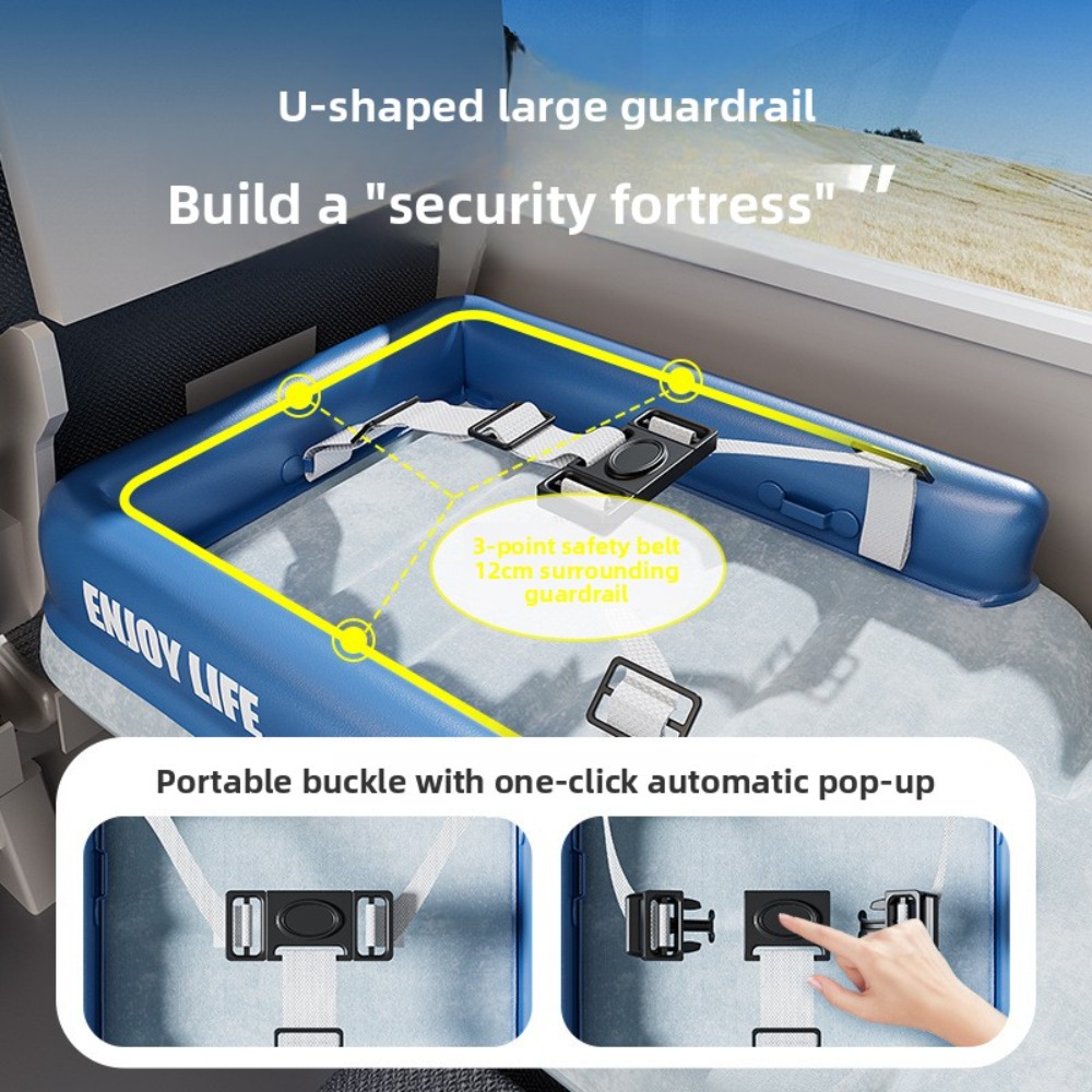 Inflatable Toddler Airplane Be - Car Seat Travel Bag recension och pris