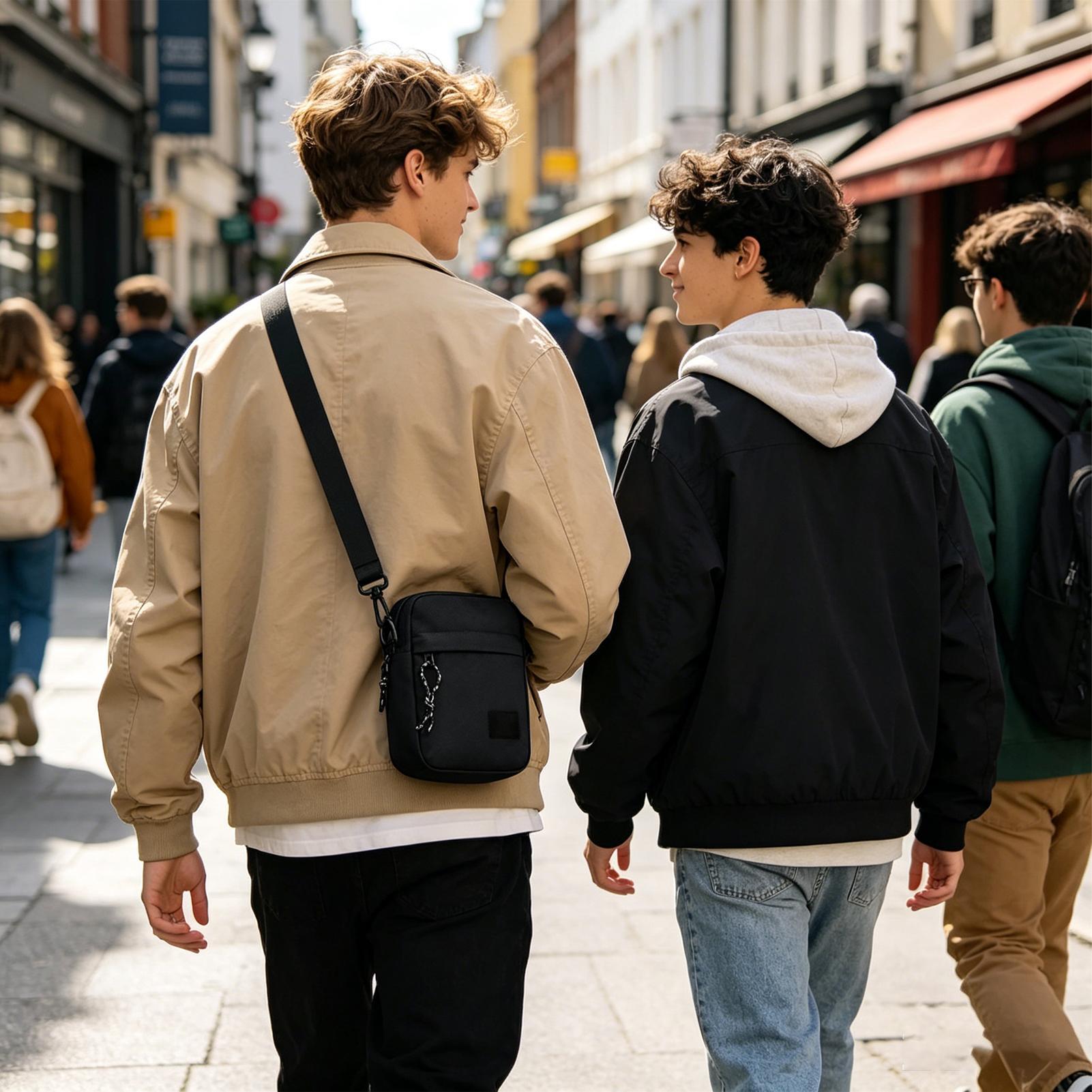 Men's Compact Shoulder Bag Fas - Travel Accessories Tech recension och pris