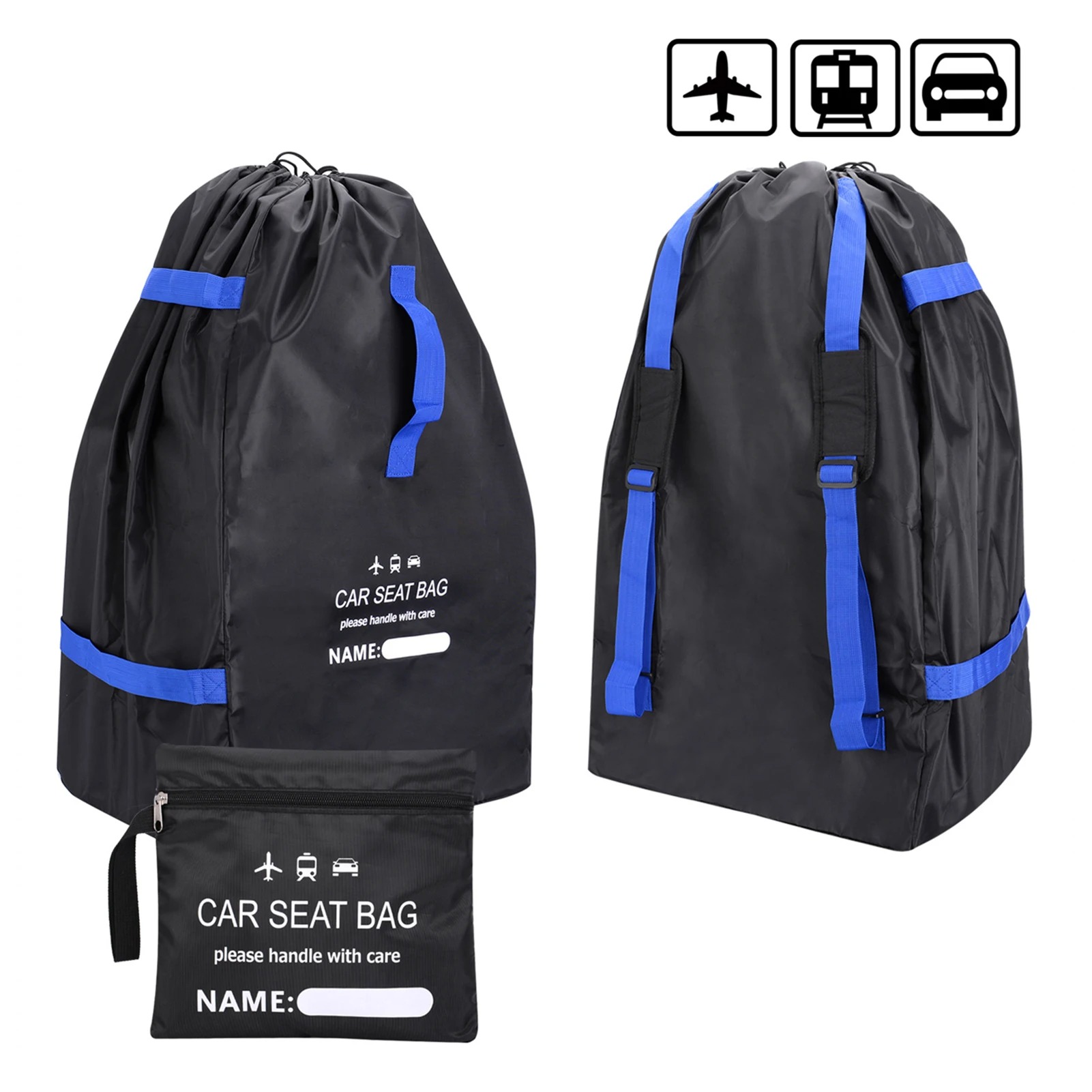Car Seat Bag Backpack Universa - Car Seat Travel Bag recension och pris