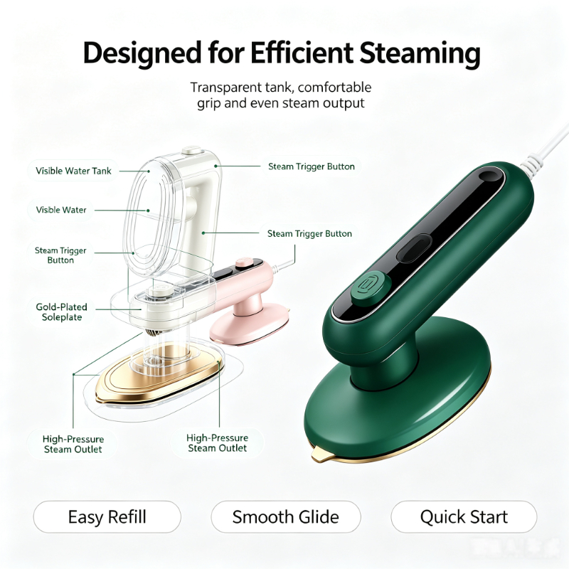 Multifunctional Handheld Garme - Mini Iron Travel recension och pris