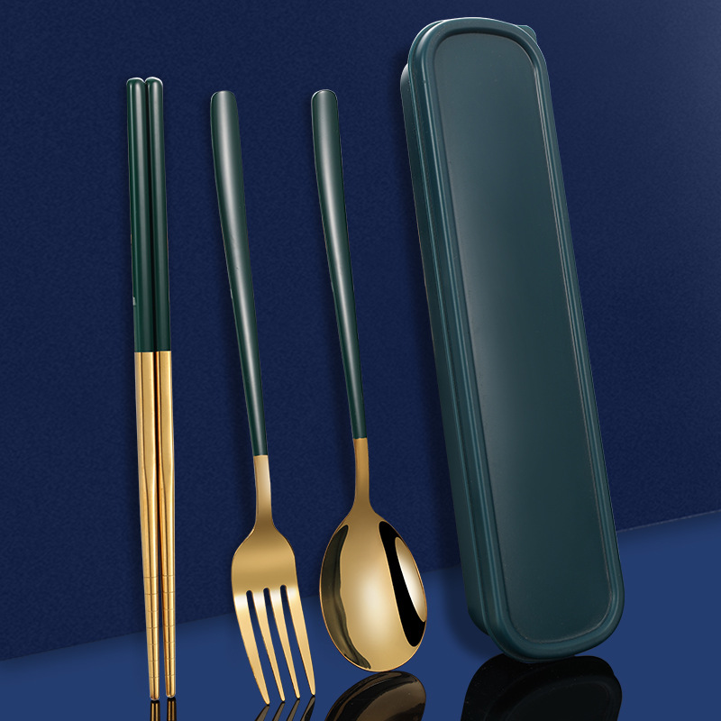 3pcs 3set Tableware Set Stainl - Travel Kitchen Accessories recension och pris