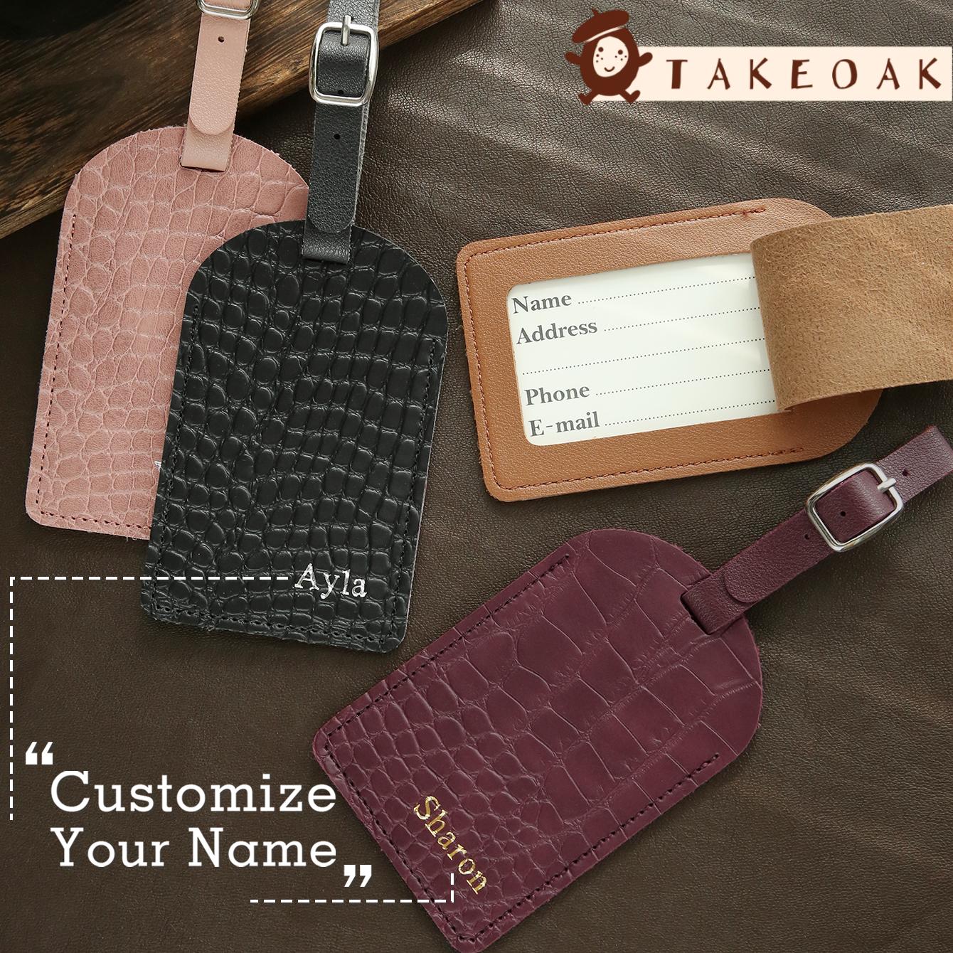 Personalized Custom Name Croc  - Travel Accessories Logo recension och pris