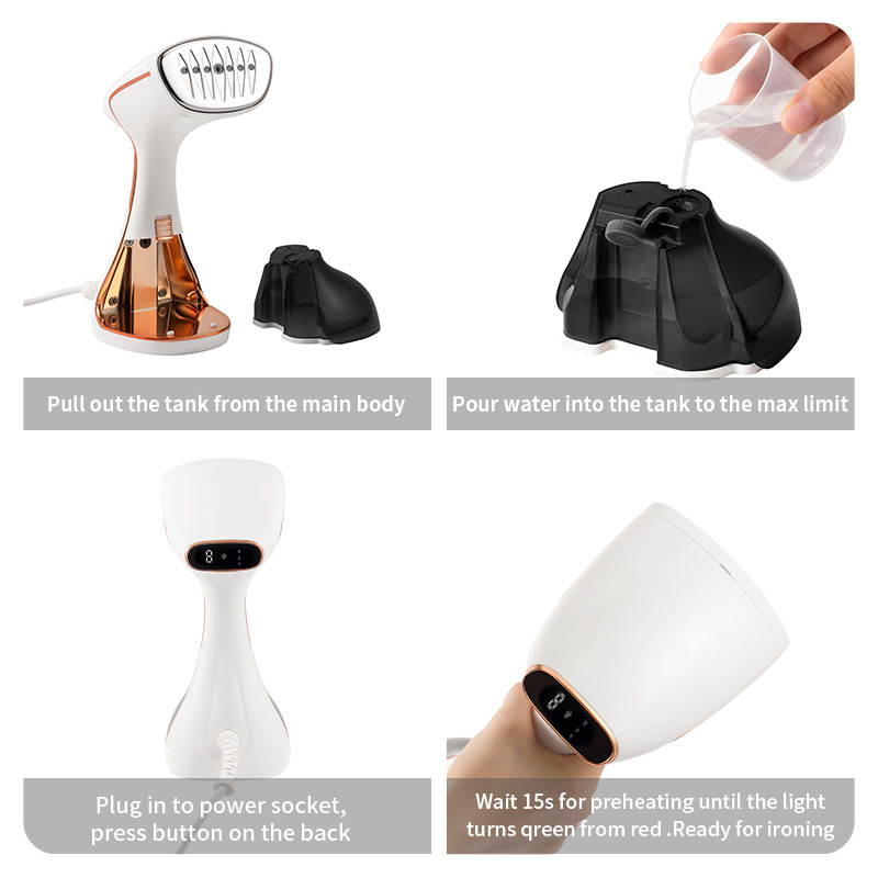 1800W Handheld Steam Hanging I - Mini Iron Travel recension och pris