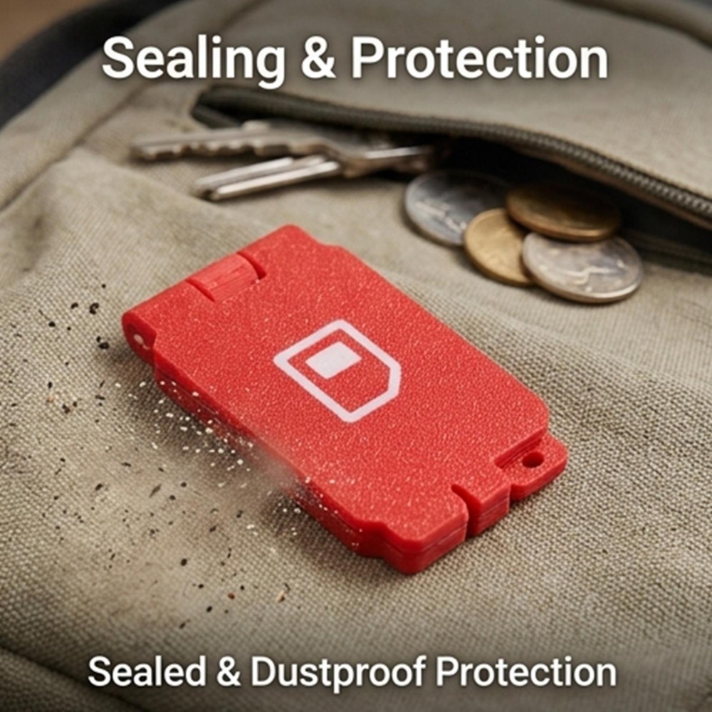 Universal Mini SIM Card Adapte - Sim Card Holder Case recension och pris