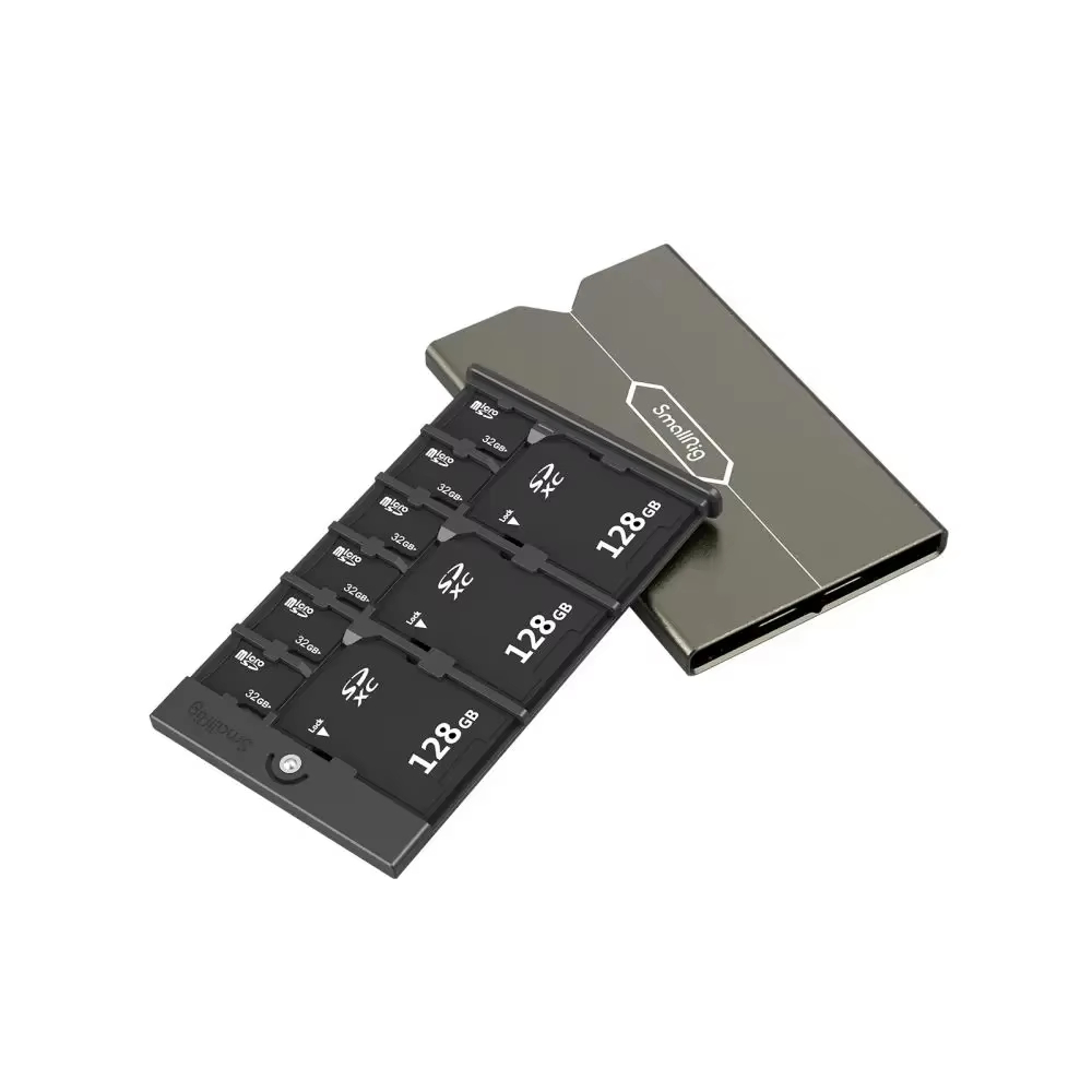 SmallRig 2832 Aluminum SD Memo - Sim Card Holder Case recension och pris