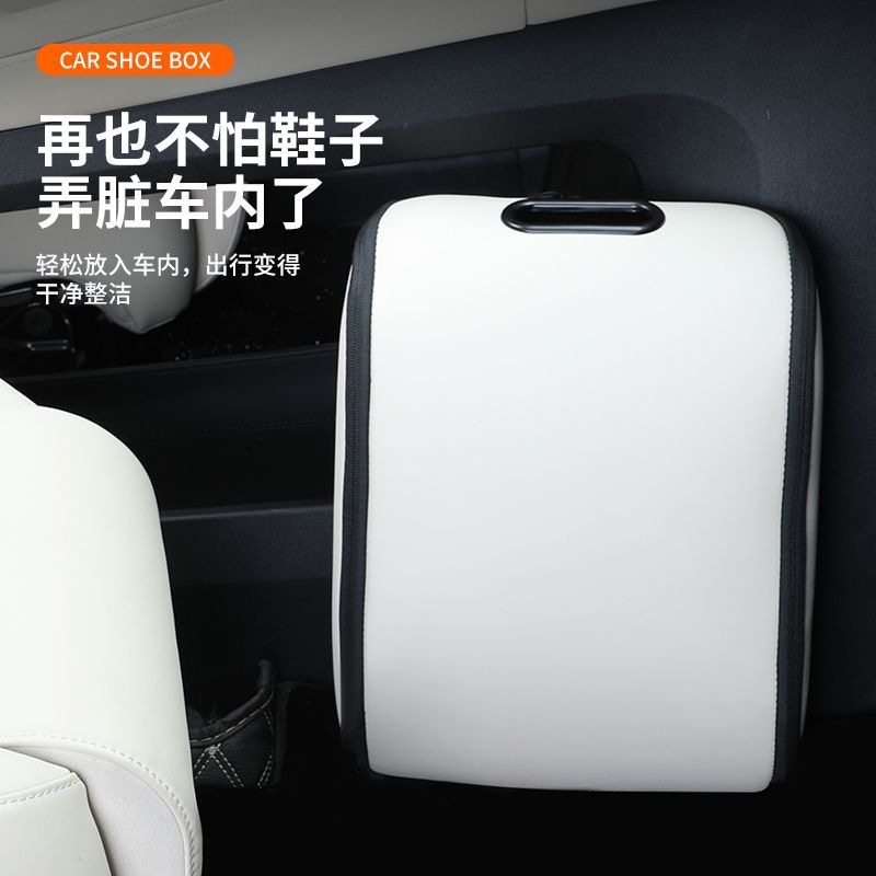 Portable Car Shoe Storage Box  - Car Seat Travel Bag recension och pris