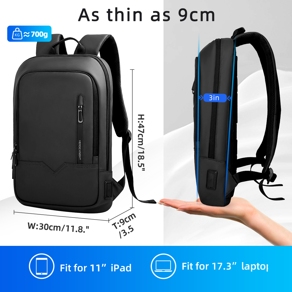 HK Slim Business Backpack for  - Travel Accessories Tech recension och pris
