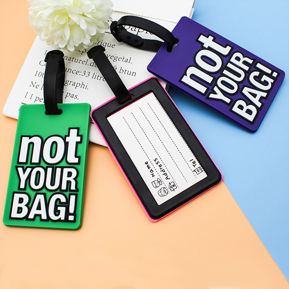 Creative Letter Not Your Bag T - Travel Accessories Logo recension och pris