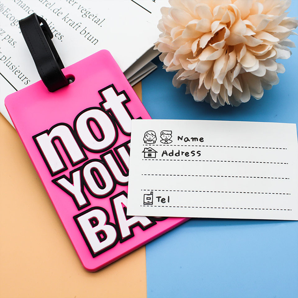 Creative Letter Not Your Bag T - Travel Accessories Logo recension och pris