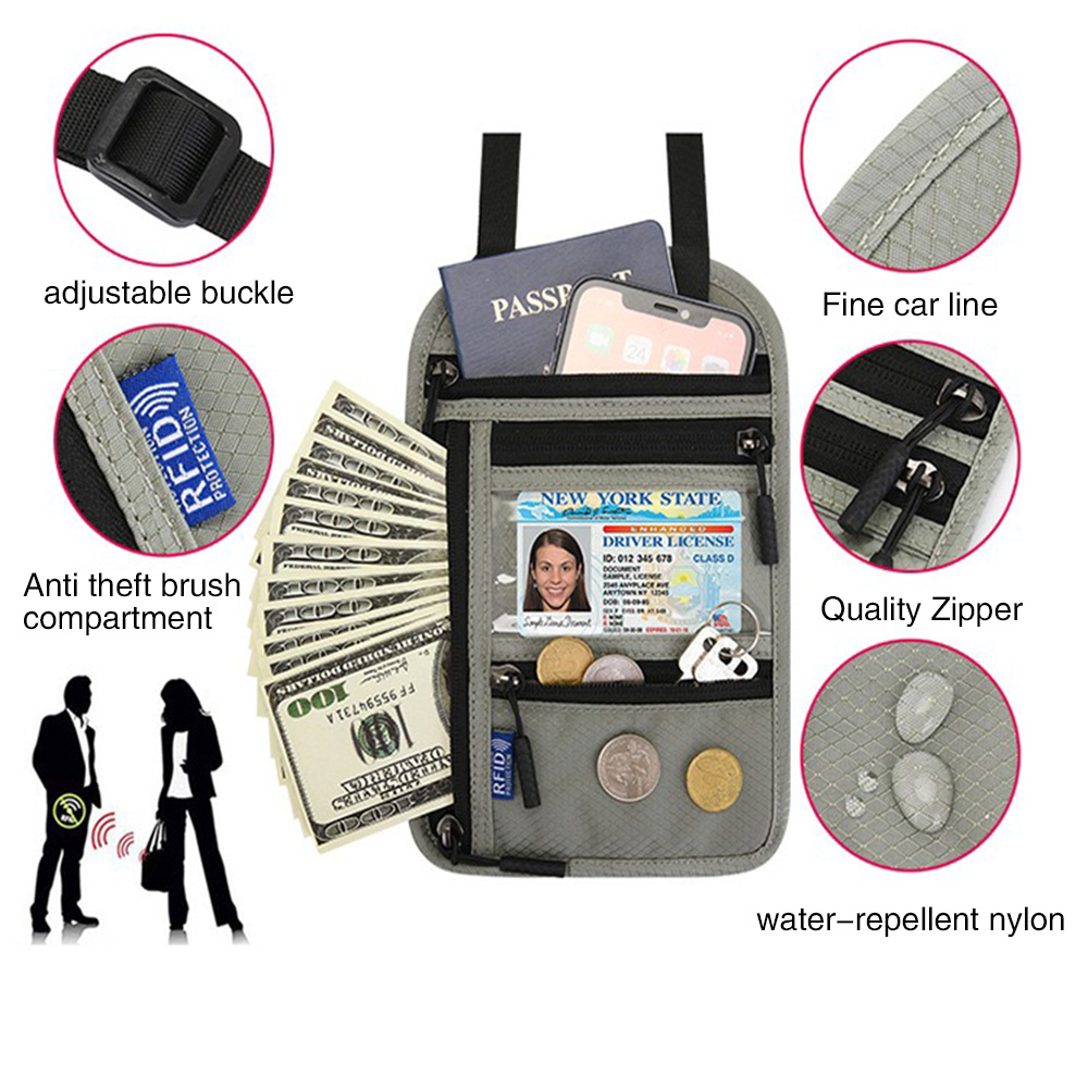 Overseas Travel RFID Neck Pass - Travel Accessories Overseas recension och pris