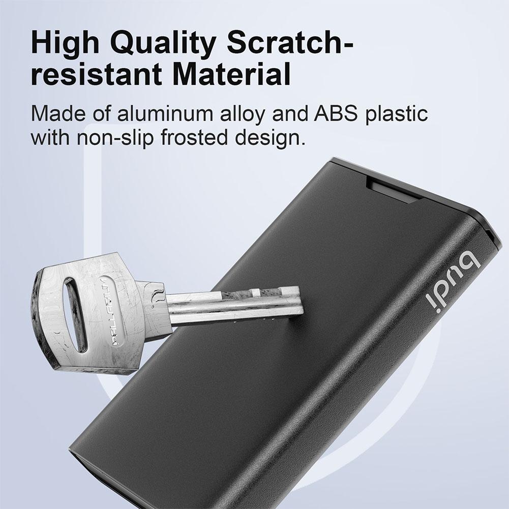 BUDI SD TF SIM Card Case Holde - Sim Card Holder Case recension och pris