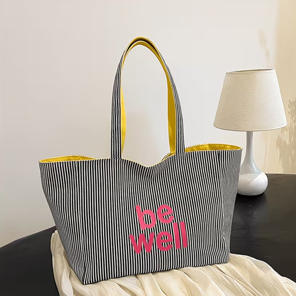 Fashionable Striped Printed Le - Travel Accessories Tech recension och pris