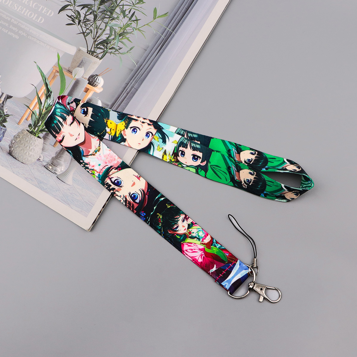 Cute Anime Girl Lanyard Neck S - Travel Accessories For Men recension och pris