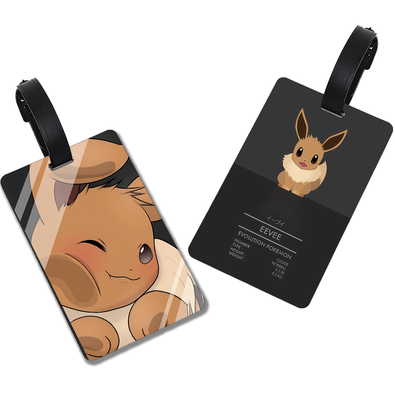 Pokemons Cartoon Luggage Tag K - Travel Accessories For Men recension och pris