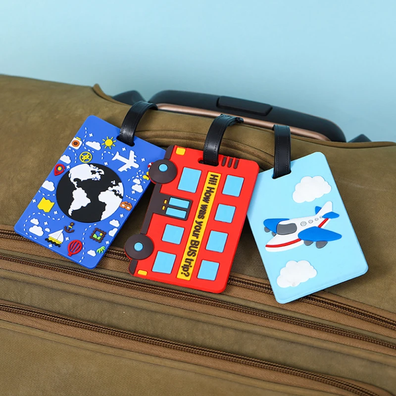Cute Cartoon Cars PVC Silicone - Travel Accessories Logo recension och pris