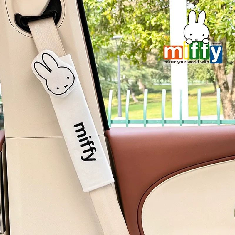 Kawaii Miffy Car Seat Belt Sho - Travel Accessories With Kids recension och pris